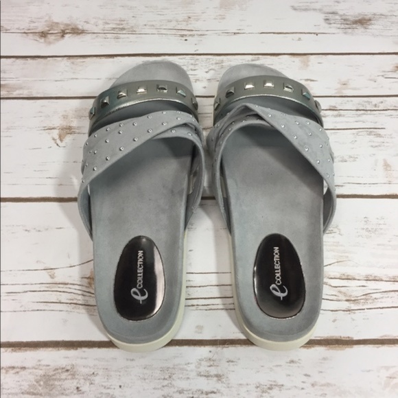 Easy Spirit Strappy Slide Sandals, 7.5 Wide M US - Picture 4 of 8